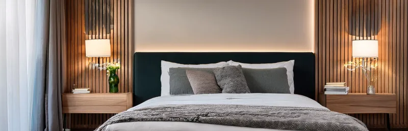 Bedroom furniture showroom