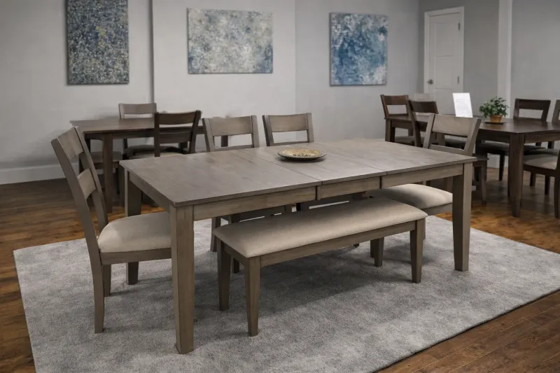 Warehouse Sam Solid Mango Wood Dining Set